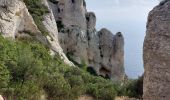 Tour Wandern Cassis - les crêtes du cap Canaille, du pas de la colle à la  grotte des émigrés  - Photo 9