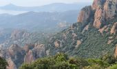 Trail Walking Saint-Raphaël - Pic roux grotte de sainte Baume - Photo 18