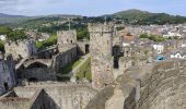 Tocht Stappen Unknown - Visite du château de Conwy et des remparts  - Photo 13