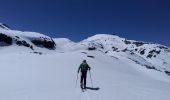 Randonnée Ski de randonnée Huez - tentative col de la pyramide et tricotage vers les lacs - Photo 1
