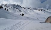 Trail Snowshoes Porta - Pas de la Case  côté France  variante  - Photo 2