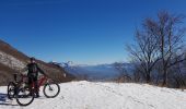 Percorso Mountainbike Seyssins - Les Hauts du Peuil en VTTAE dans la neige - Photo 1
