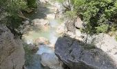 Tour Wandern Estoublon - TREVANS,  Chateau de Trevans,  les Beluguettes. Cotes Chaudes , Belvédère des  Gorges  , Turquet ,o quet  - Photo 3