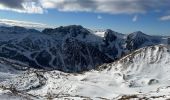 Tour Schneeschuhwandern Isola - Cime de la Lombarde  - Photo 3