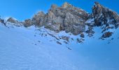 Trail Touring skiing Puy-Saint-André - couloir de rocher bouchard - Photo 7