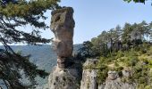 Trail Walking Le Rozier - Corniches de Mejean - Photo 1