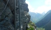 Tour Klettersteig Champagny-en-Vanoise - Via ferrata Plan de Bouc - Photo 6