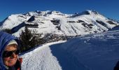 Trail Touring skiing Les Deux Alpes - 220122 Fioc. 2 alpes - Photo 3