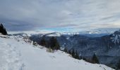 Trail Touring skiing Sarcenas - 141224 1er Charmant Som - Photo 2