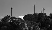 Tocht Stappen Roquebrune-sur-Argens - Cimetière Roquebrune / Argens - La Maurette - 3 Croix - Grotte de l'Ermite - Photo 6