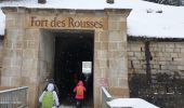 Tour Schneeschuhwandern Les Rousses - Gites Chagny. Fort des Rousses  - Photo 4