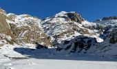 Tour Schneeschuhwandern Belvédère - Mont Clapier  - Photo 4