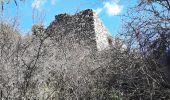 Trail Walking Le Brusquet - LE MOUSTEIRET. Ruine Chalvet .Col de l Escuichiere . Le Villard o m s  - Photo 13
