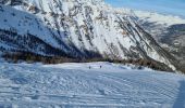 Tocht Ski randonnée Cervières - Crêtes de la lauze ou voyage dans les entrailles de terre rouge - Photo 14