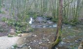 Trail Nordic walking Les Planches-près-Arbois - cascades des tufs - Photo 1