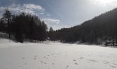 Trail Snowshoes Montricher-Albanne - Albanne - Prario -la Plagne - le Belvedere - Photo 1