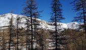 Tocht Sneeuwschoenen Beuil - raquette tour du Garnier - Photo 2