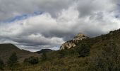 Tour Wandern Saint-Saturnin-de-Lucian - Tour du rocher des deux vierges  - Photo 4