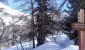 Tour Skiwanderen Saint-Dalmas-le-Selvage - tentative de la crête de carpasse, et la croix de carlet - Photo 1