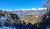 Randonnée Raquettes à neige Crots - EMBRUN Jour 2 : Abbaye de Boscodon - Le Cirque de Morgon - Photo 11