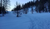 Trail Snowshoes Vars - Fontbonne Cabane de l'Écuelle Refuge Napoléon  - Photo 1