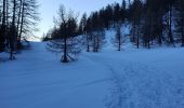 Tocht Sneeuwschoenen Vars - Fontbonne Cabane de l'Écuelle Refuge Napoléon  - Photo 1