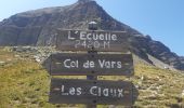 Tocht Stappen Vars - col de vars via l écuelle retour via refuge napoléon et font bonne - Photo 13