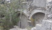 Tocht Stappen Saint-Privat-de-Champclos - cabiac grotte du Barry château de ferreyroles chapelles - Photo 4