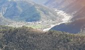 Trail Walking Le Brusquet - LE MOUSTEIRET. Ruine Chalvet .Col de l Escuichiere . Le Villard o m s  - Photo 7