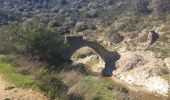 Excursión Senderismo Grimaud - Grimaud - le pont des fées - Mont Roux 11.3.23 - Photo 7