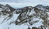 Tour Schneeschuhwandern Isola - Cime de Tavels  - Photo 7