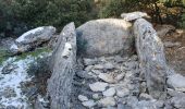 Trail Walking Saint-Marcel-d'Ardèche - les dolmens - Photo 2