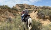 Trail Horseback riding Bardenas Reales de Navarra - Bardenas jour 5 - Photo 4