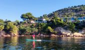 Trail Canoe - kayak Hyères - Sortie paddle plage de l'Almanarre - Photo 6