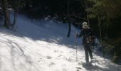 Tour Schneeschuhwandern Le Haut-Bréda - lac blanc de la grande valloire  - Photo 1