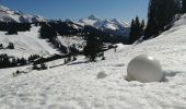 Percorso Racchette da neve Manigod - manigot - Photo 3