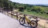 Trail Mountain bike Mormoiron - Traversée Ventoux Sud - Photo 2