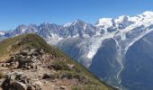 Randonnée Marche Les Houches - Le Merlet,Bellachat,aigulkette des Houches retour par chalets Chailloux - Photo 4