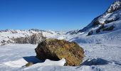 Percorso Racchette da neve Huez - Alpe d'Huez - DMC2 - Lacs de Balme Rousse, de la Fare et du Milieu. - Photo 3