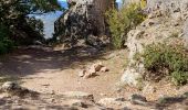 Excursión Senderismo Saint-Saturnin-de-Lucian - rochers des vierges et canyon du diable - Photo 15