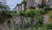 Tour Wandern Roquefort-sur-Soulzon - le Combalou par le sentier des échelles - Photo 6