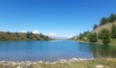 Trail Walking Les Orres - lac sainte marguerite montee par la piste redescente par la cabane d eyssalette - Photo 12