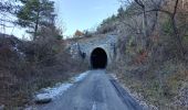 Trail Walking Le Lauzet-Ubaye - Circuit des tunnels.Lauzet Ubaye. 07/12/22 - Photo 1