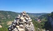 Trail Walking Tournemire - Tournemire - Cirque de Brias et sentier des échelles depuis Roquefort - Photo 17