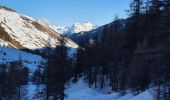 Randonnée Raquettes à neige Vars - Fontbonne - les Claux A/R - Photo 1