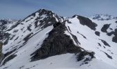 Tocht Ski randonnée Valmeinier - la roche du lac, le col des marches et remonter en bas de l'arête de Petit Fourchon - Photo 1