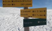 Randonnée Raquettes à neige Crêts-en-Belledonne - le Barioz -le Grand rocher - cret du poulet - Photo 3