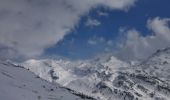 Tour Skiwanderen Névache - tour lac des beraudes crêtes moutouze - Photo 13