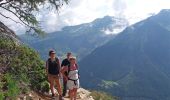 Randonnée Marche Vallorcine - MASSIF DES AIGUILLES ROUGES: LE LAC BLANC DEPUIS LE COL DES MONTETS - Photo 5