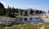 Randonnée Marche Isola - Tête Mercière et lac de Tavels - Photo 4